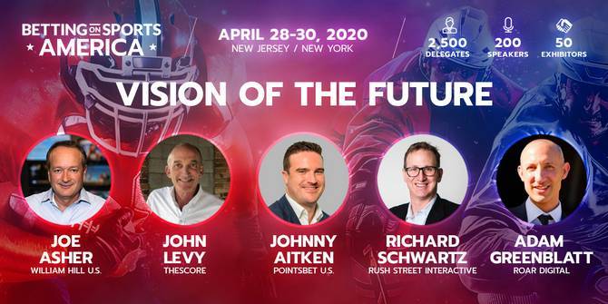 Major operator CEOs confirmed for Betting on Sports America 2020