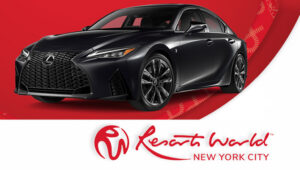 Resorts World New York City offering chance to win Lexus IS350