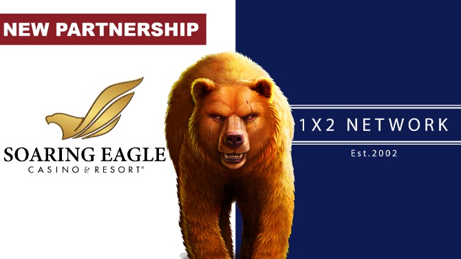 Casino Game Provider 1X2 Network Boosts U.S. Presence with Soaring Eagle Gaming Integration