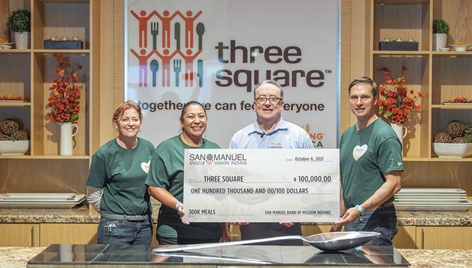 GGA Responsible Business of the Year winner donates $100,000 to Las Vegas food bank