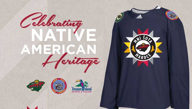Minnesota Wild to honor Native American Heritage Day