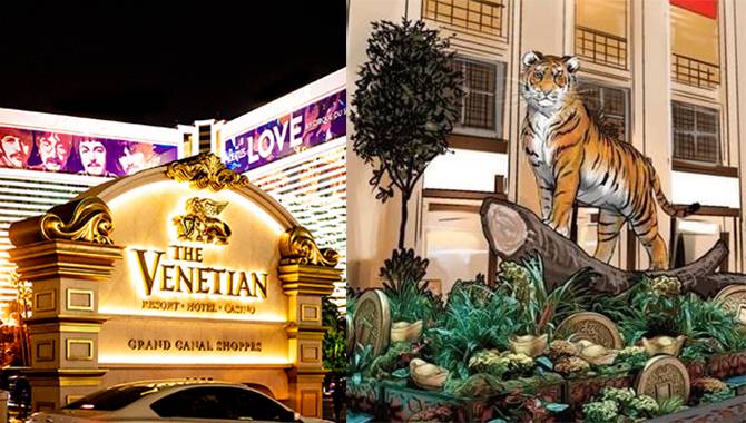 Venetian Las Vegas prepares to celebrate Year of the Tiger
