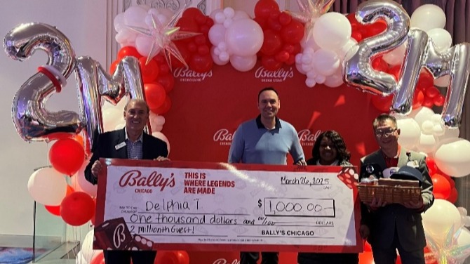 Bally’s Chicago Casino celebrates two millionth visitor