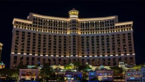 MGM Resorts replaces trees in front of Bellagio following F1 Grand Prix