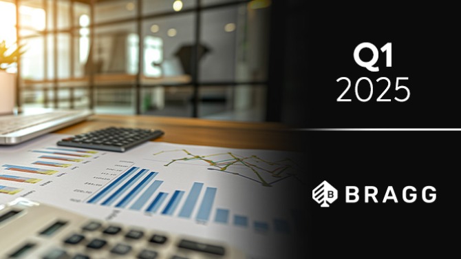 Bragg Gaming Group Q1 revenue up 7.1% year-over-year