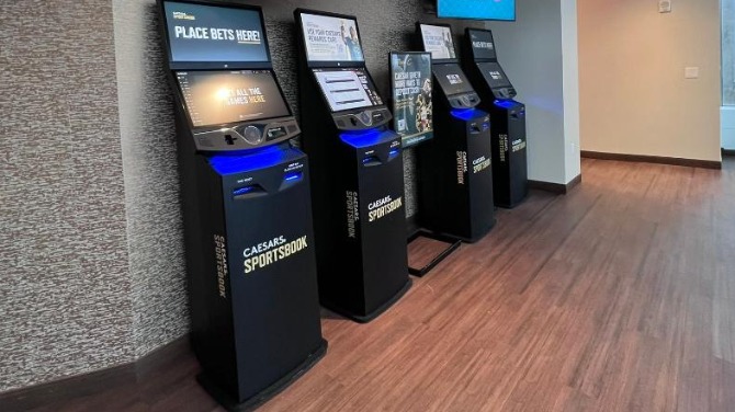 Caesars sportsbook kiosks officially live in Washington DC