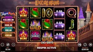 BetMGM debuts Vegas-themed slot Excalibur
