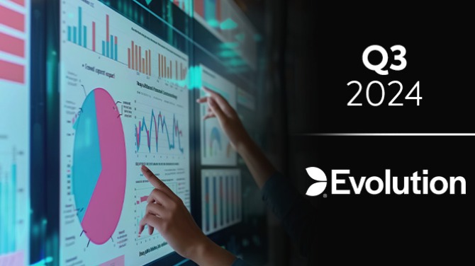 Evolution posts $569m in revenue during Q3