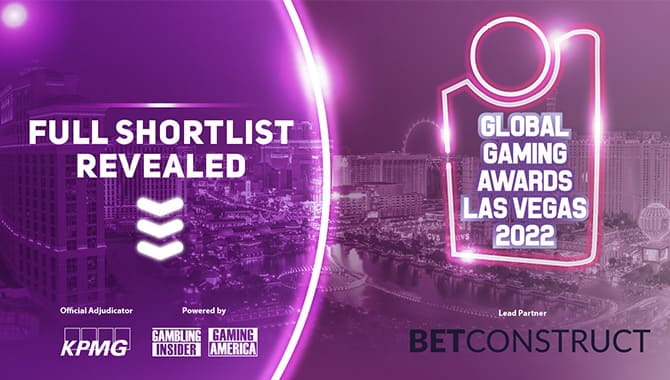 The full Shortlist for the Global Gaming Awards Las Vegas 2022 is now available