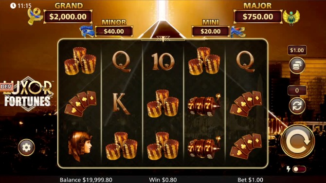 BetMGM debuts Luxor Hotel & Casino-themed slot Luxor Fortunes