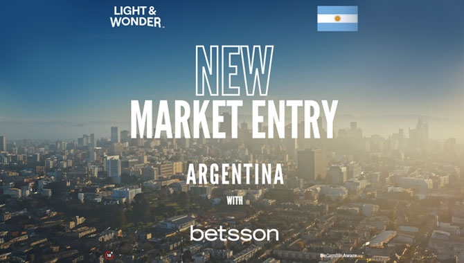 Light & Wonder goes live in Argentina via Betsson