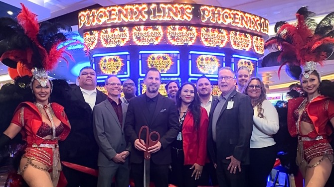Aristocrat’s Phoenix Link debuts in Arizona at Gila River Resorts & Casinos