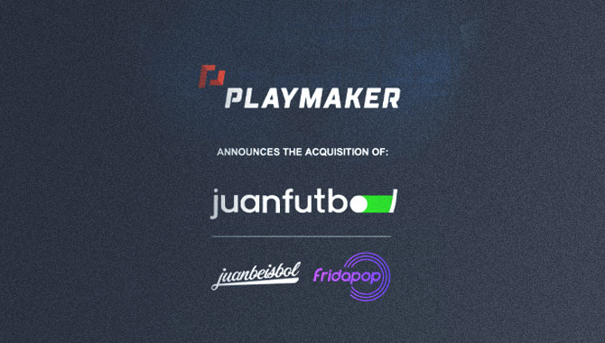 Playmaker acquires JuanFutbol in a bid to move into Latin American market