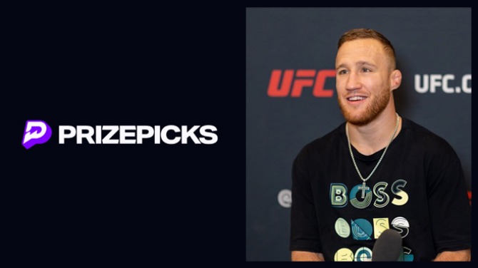 MMA star Justin Gaethje confirmed as brand ambassador for PrizePicks