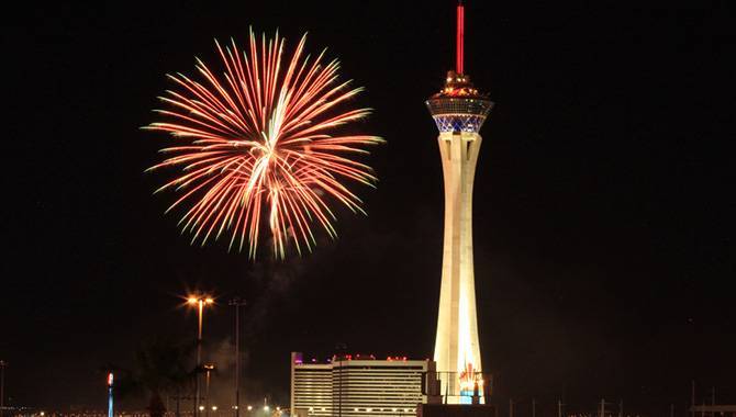 Strat Hotel will let one person be a human ball drop on NYE