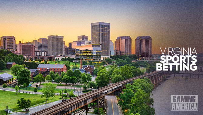 July sports wagering handle in Virginia increased 64% year-over-year