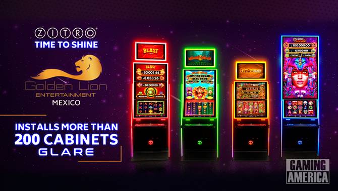 Zitro installs Glare family cabinets in Golden Lion Casinos