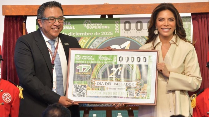 Mexico’s Lotería Nacional launches commemorative ticket honoring property valuators