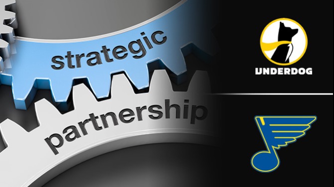 Underdog forms multiyear marketing collaboration with St. Louis Blues