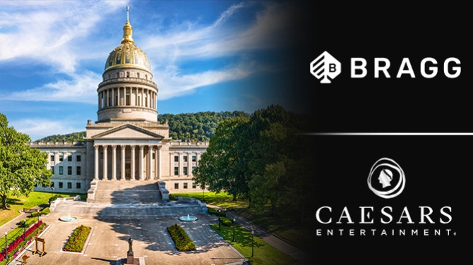 Bragg Gaming launches exclusive content in West Virginia with Caesars