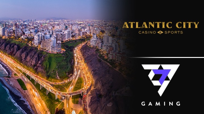7777 gaming partners with Casino Atlantic City in Peru