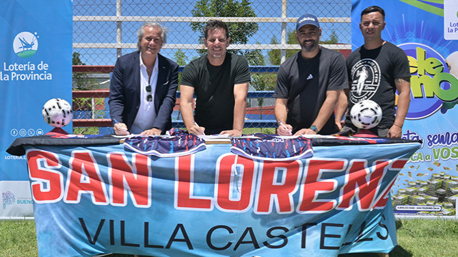 Buenos Aires Lottery expands community outreach with sports equipment donations