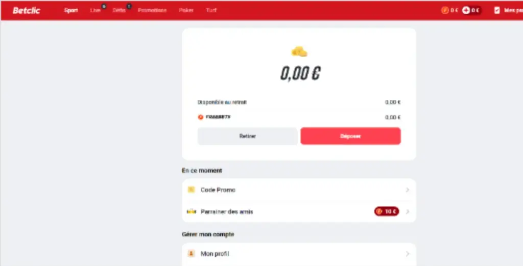 déposer dans un casino en ligne france