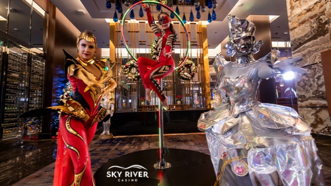 Sky River Casino hosts Las Vegas-style New Year’s Eve celebration