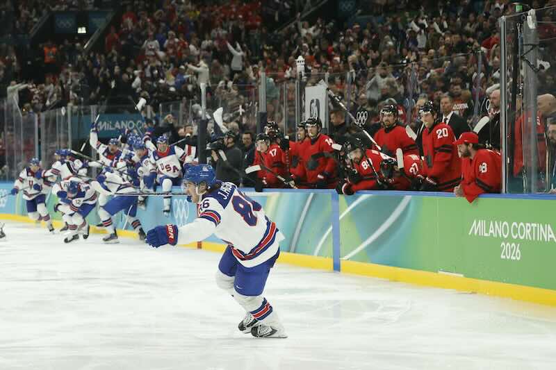 DraftKings Sets Olympic Record as USA vs. Canada Thriller Ranks No. 3 All-Time in Hockey Handle