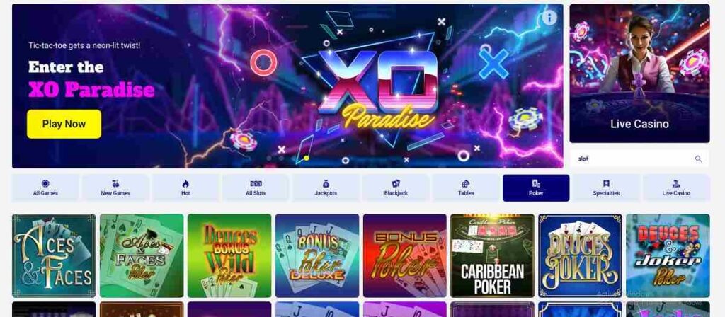 Juegos más buscados por los latinos en los mejores casino online de Estados Unidos - Poker