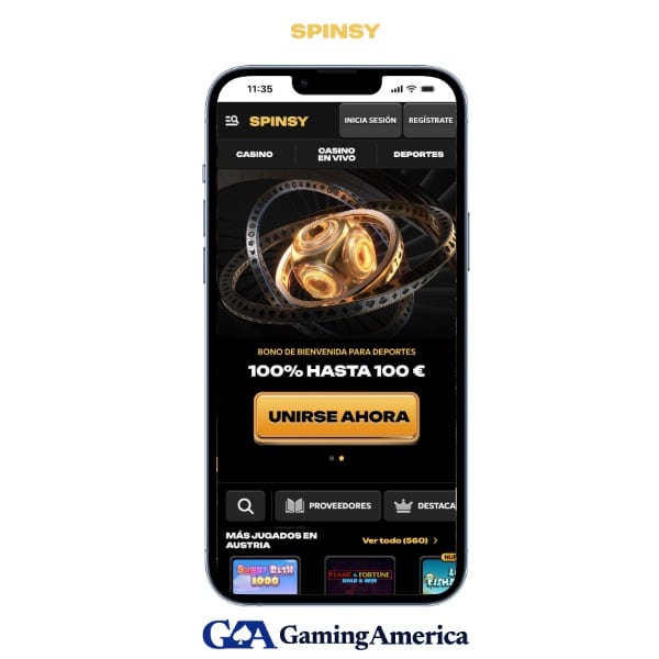 Spinsy Casino Móvil