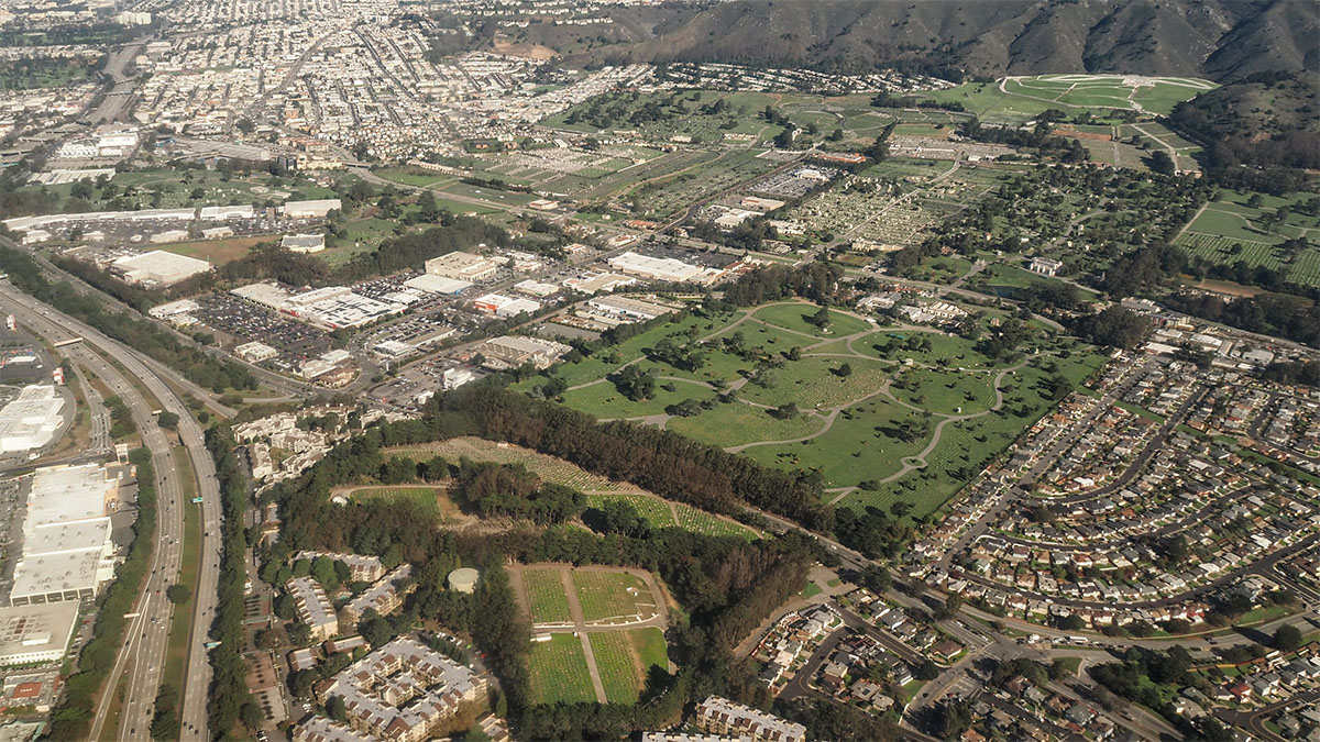 Colma California Cemetery City