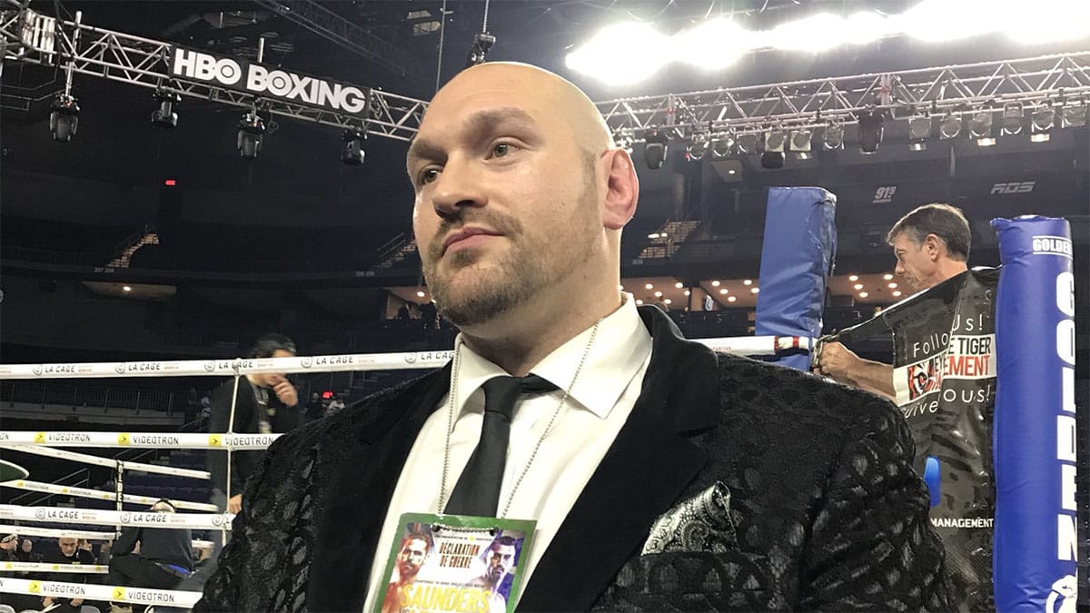 Tyson Fury Boxer