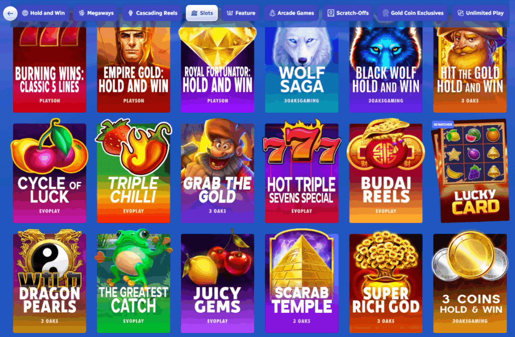 slots at sweepstakes casinos