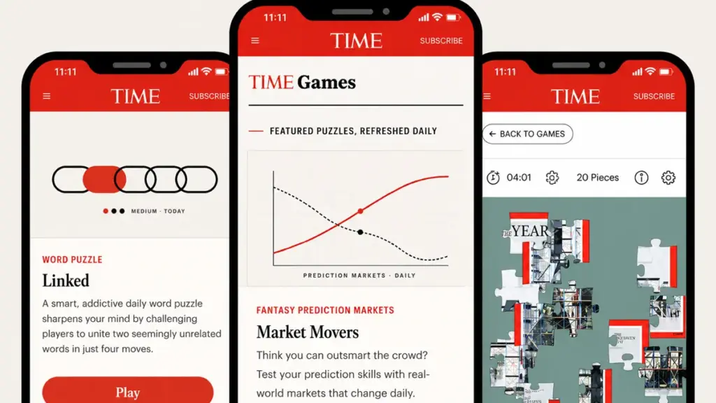 TIME Just Put a Prediction Market in Its Games Hub
