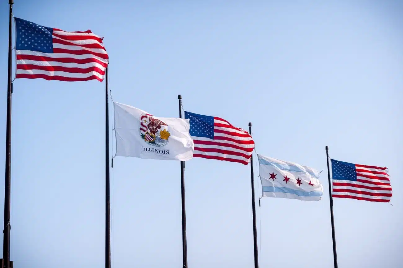 Illinois-Flag