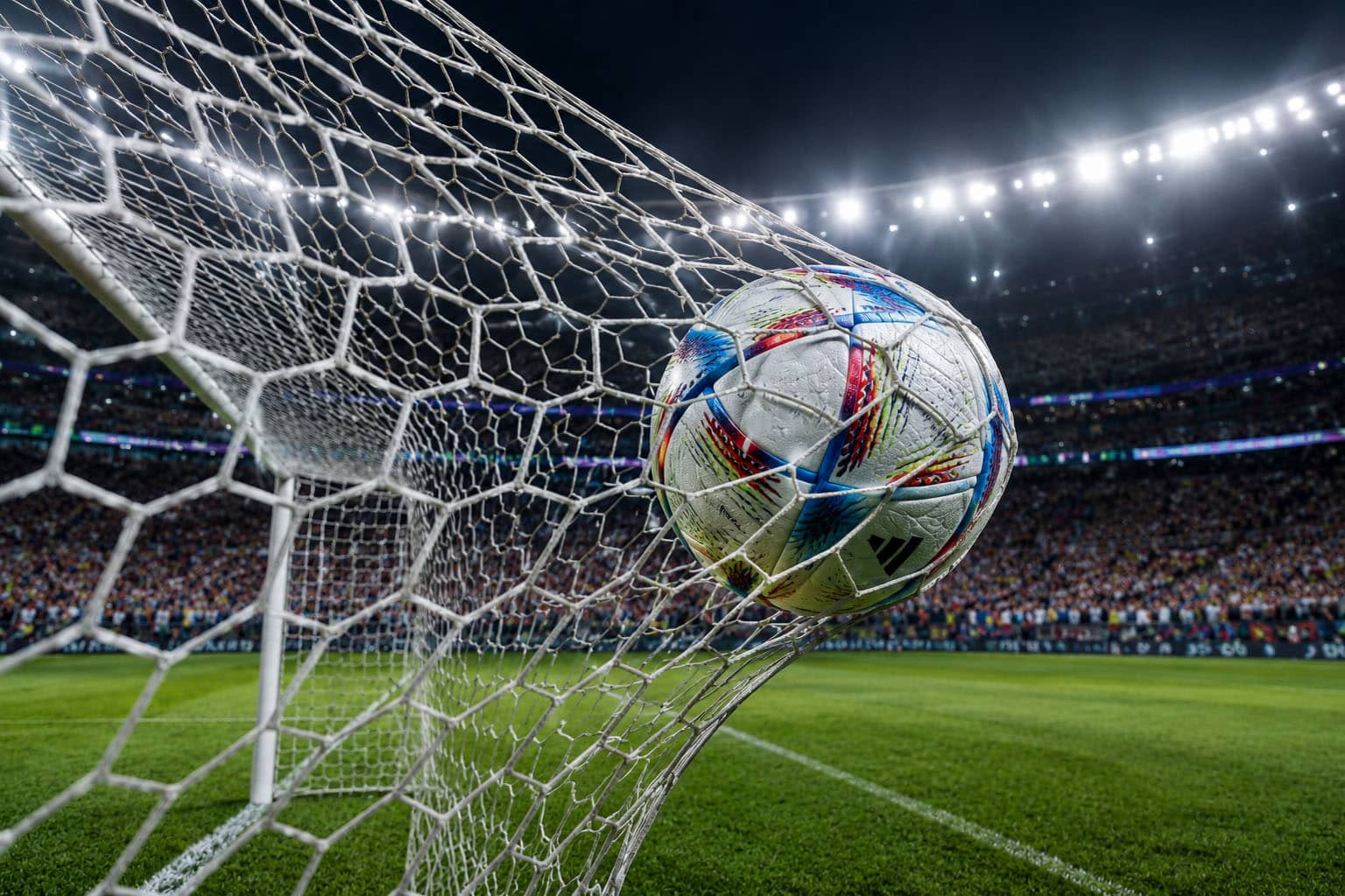 Soccer Net Ball Goal Scored World Cup