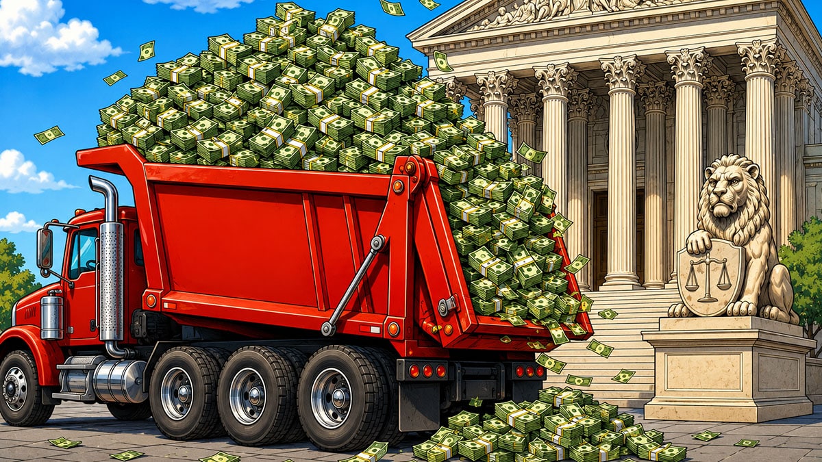 Courthouse Huge Monetary Judgment