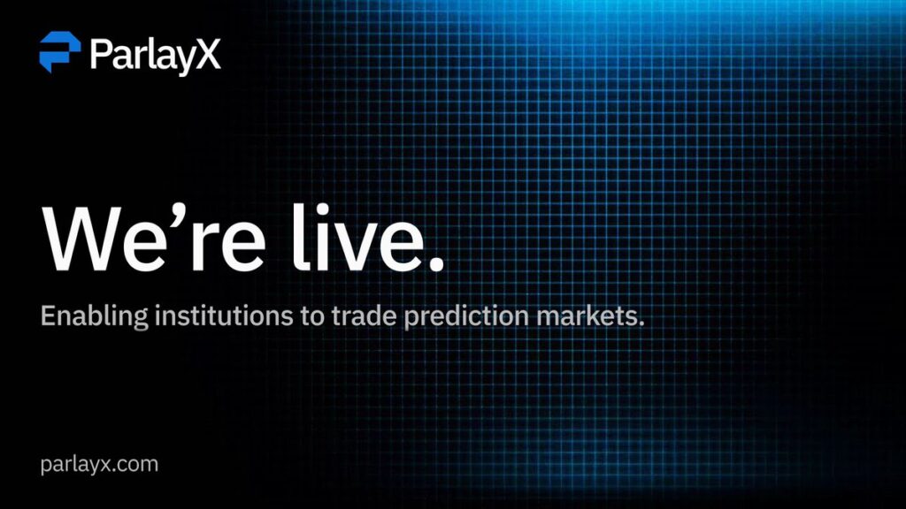 ParlayX Launches Cross-Market Trading Platform for Institutional Prediction Market Users
