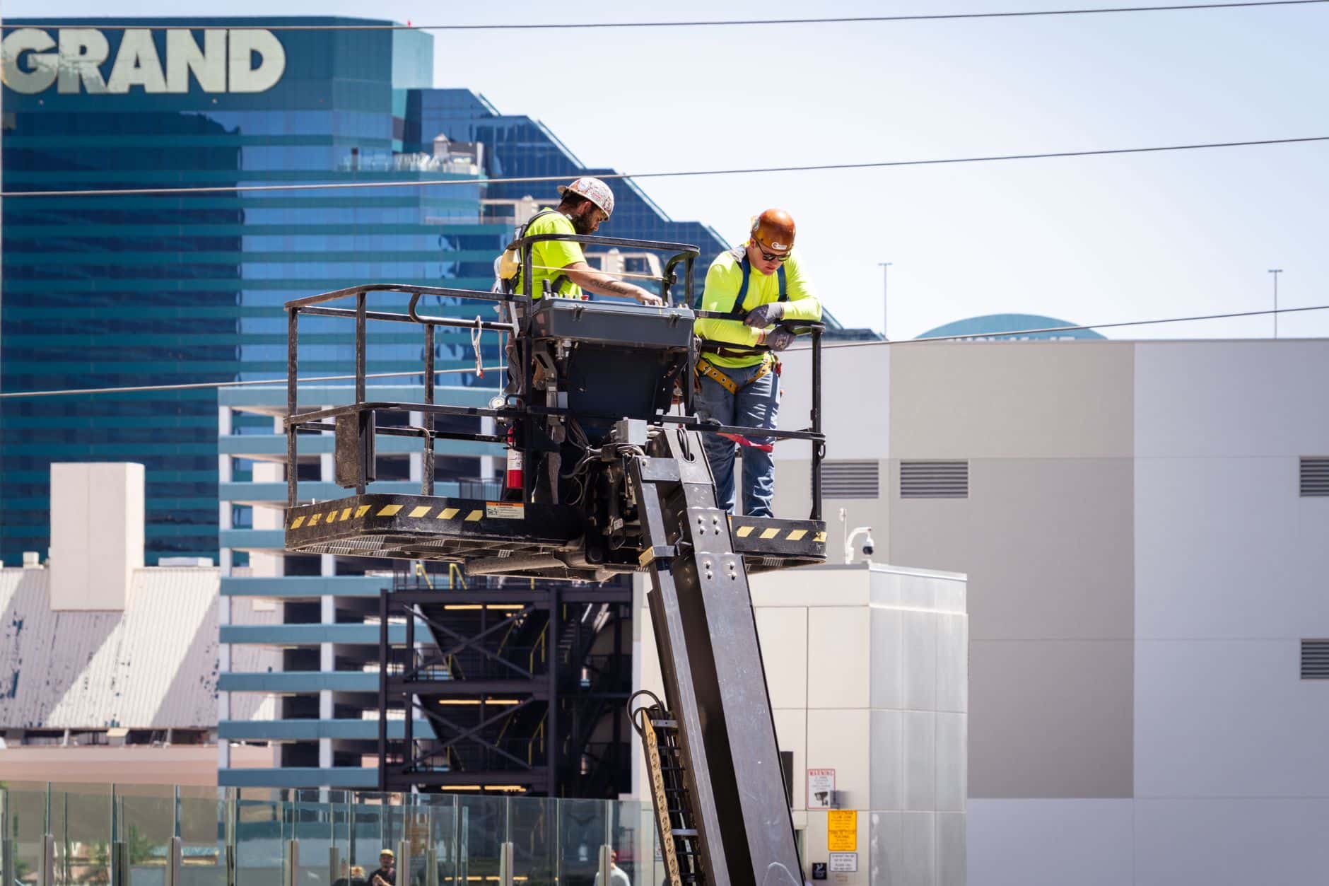 casino construction site skyline