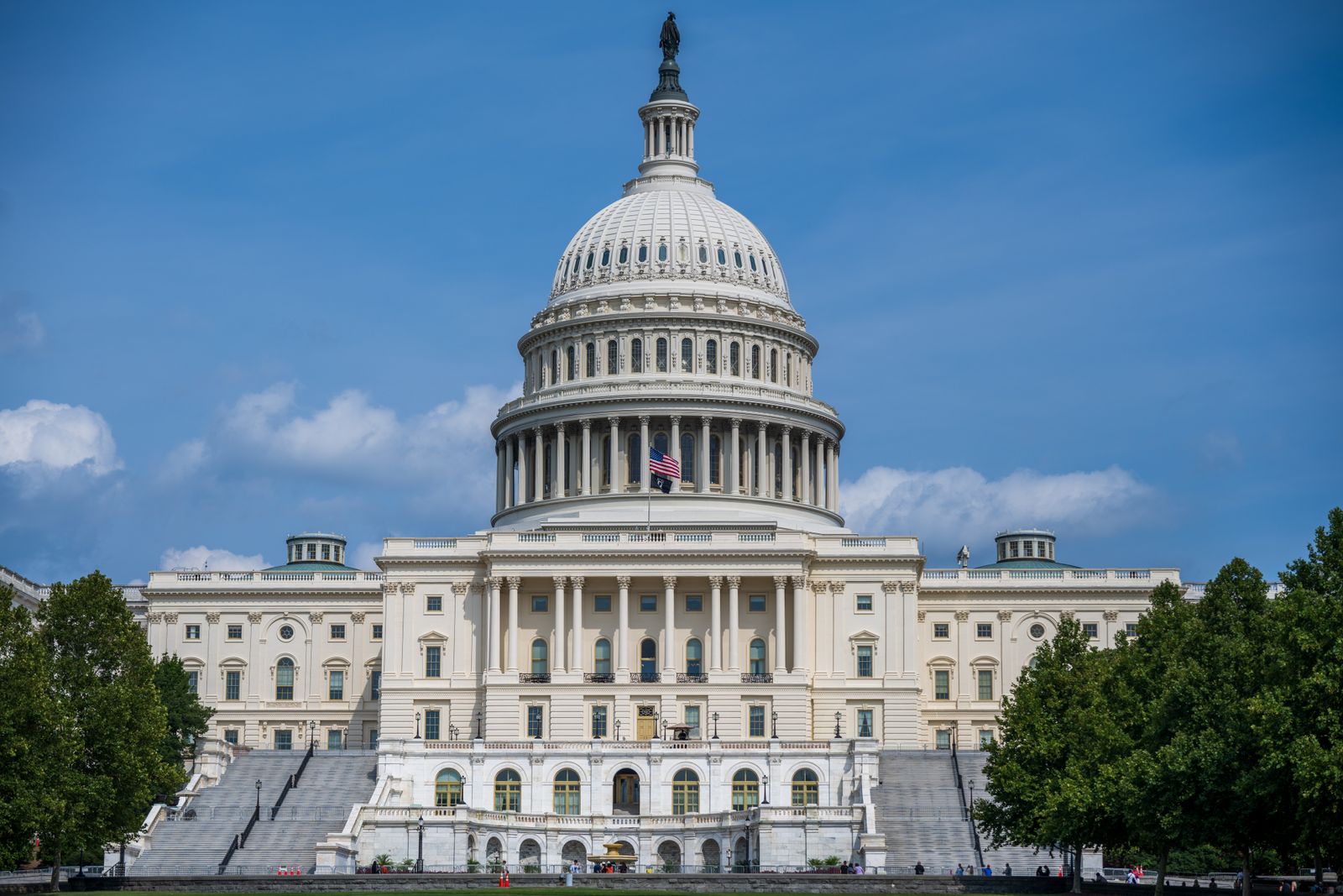 The US Capitol building in Washington, DC